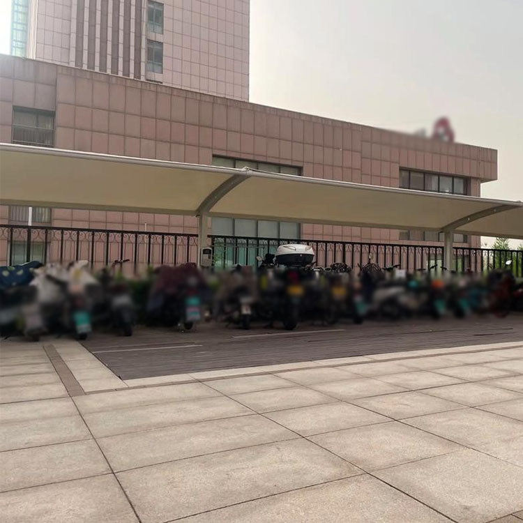 资兴市膜结构电动车棚